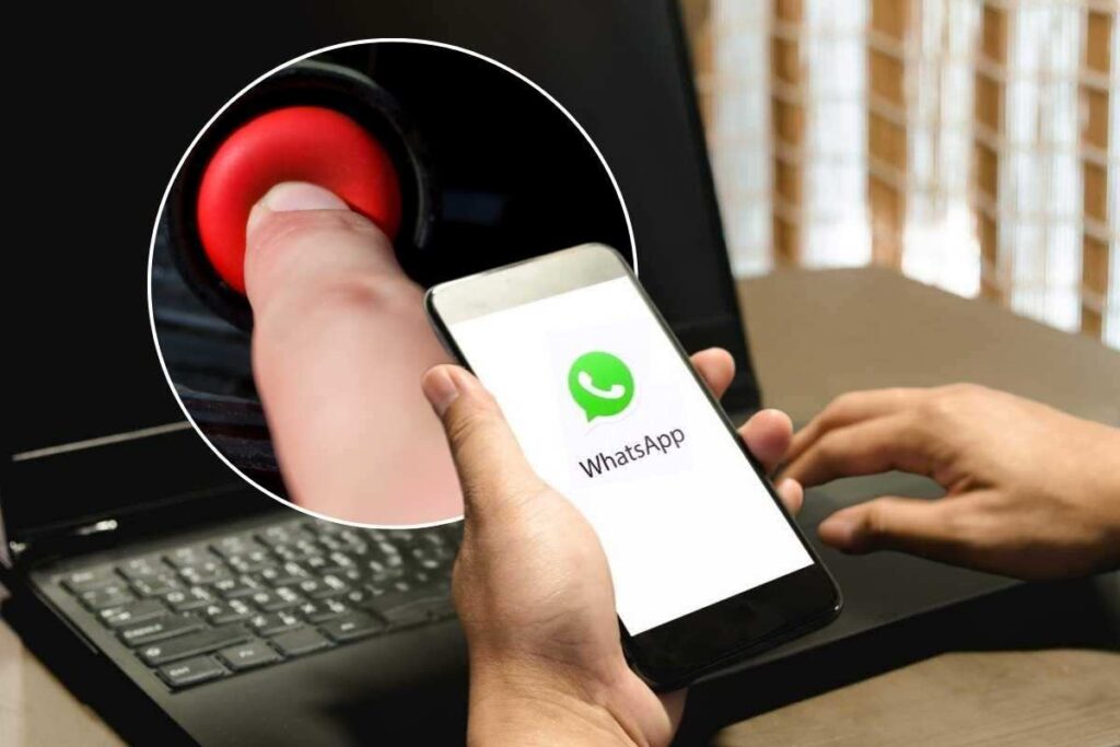 Pulsante segreto di WhatsApp