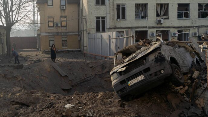 Raid Notturni Russi In Ucraina