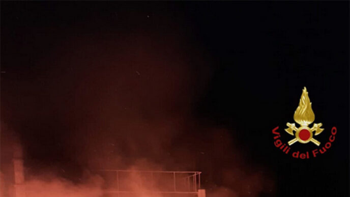 Roma2C Incendio Doloso A Ostia3A