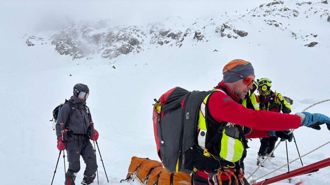Sciatore Freerider Travolto Da