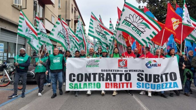 Sciopero Dei Metalmeccanici A