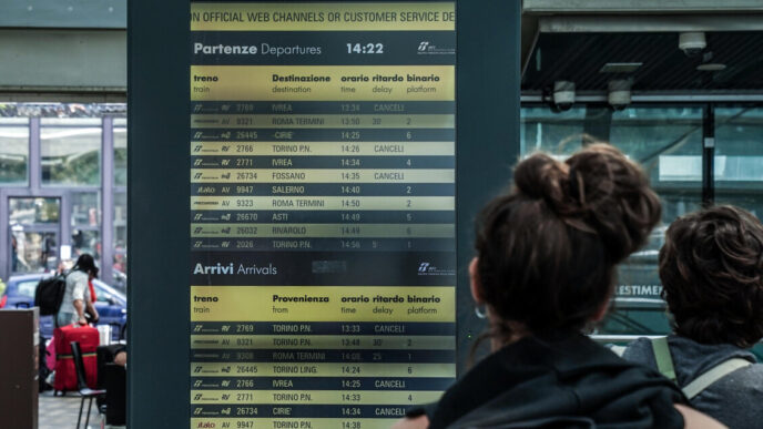 Sciopero Nazionale Dei Ferrovi