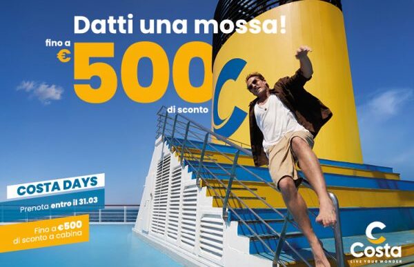 Scopri I Costa Days3A Risparmi