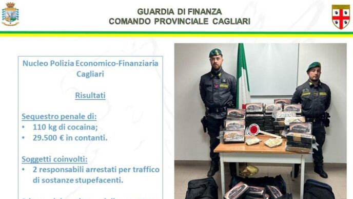 Sequestro Di Coca In Sardegna3A