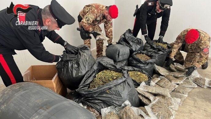 Sequestro Di Droga A Grotteria