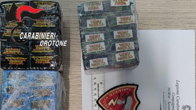 Sequestro Di Oltre 22C5 Kg Di H