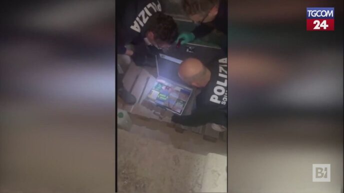 Sequestro Di Un Arsenale A Gel