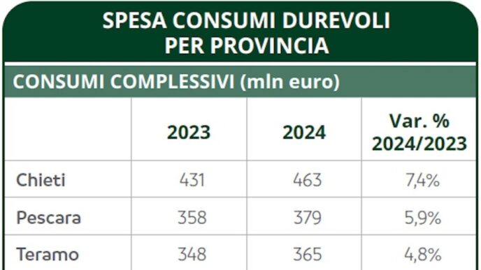 Spesa In Beni Durevoli In Abru