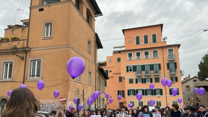 Studenti Del Lazio In Protesta