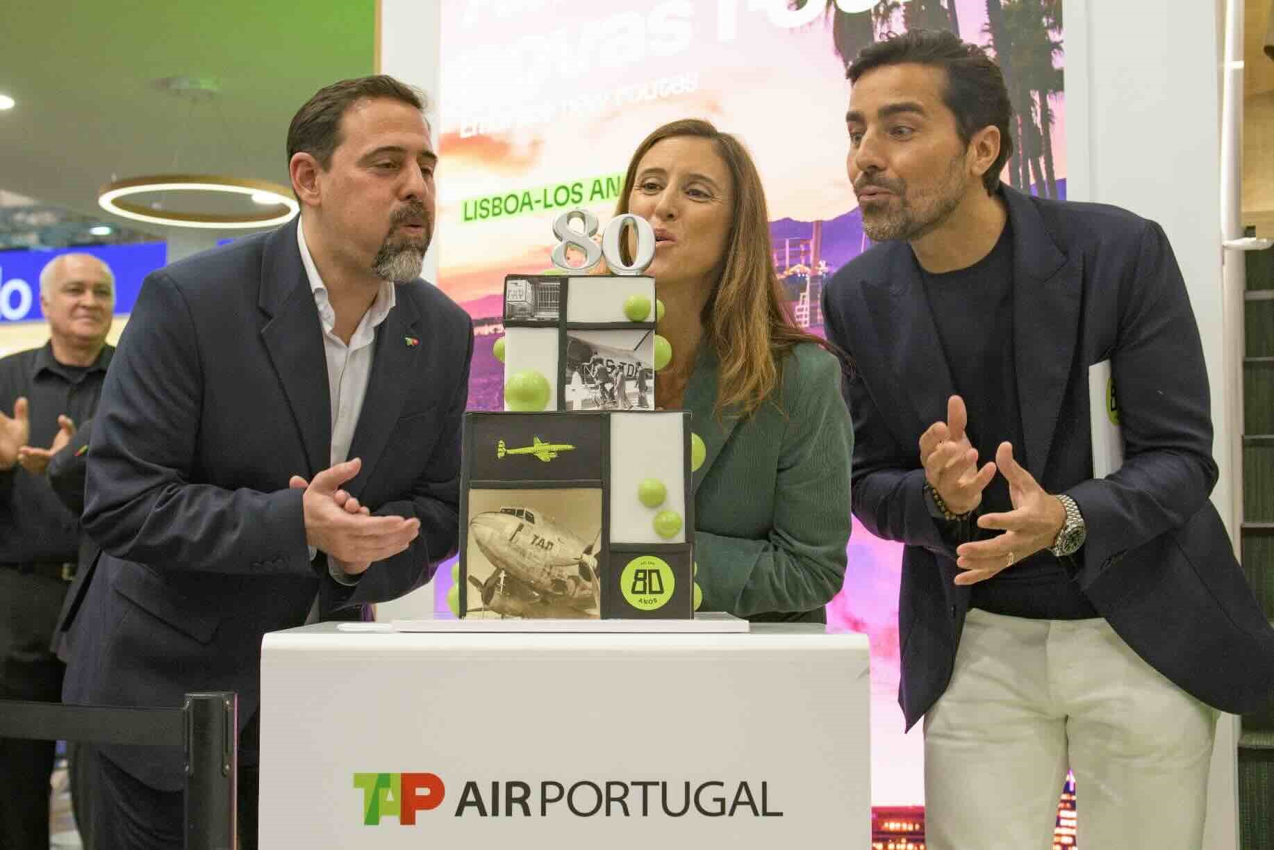 Tap Air Portugal Festeggia 80