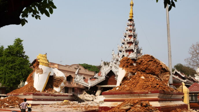 Terremoto Devastante In Myanma 4