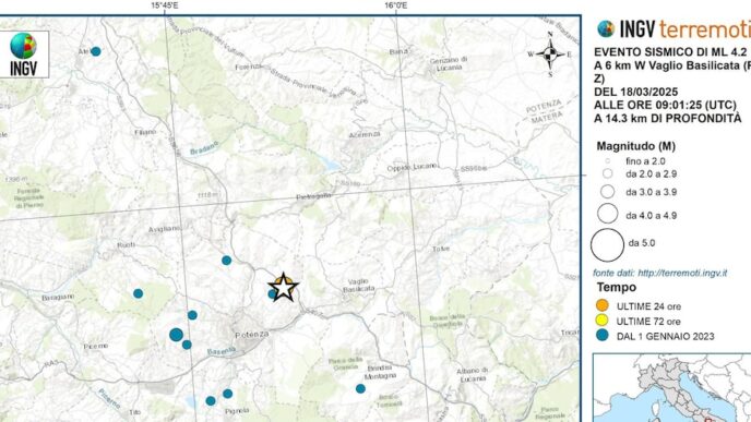 Terremoto In Provincia Di Pote
