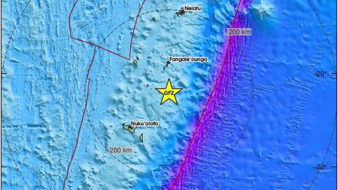 Terremoto Magnitudo 7.1 Colpis