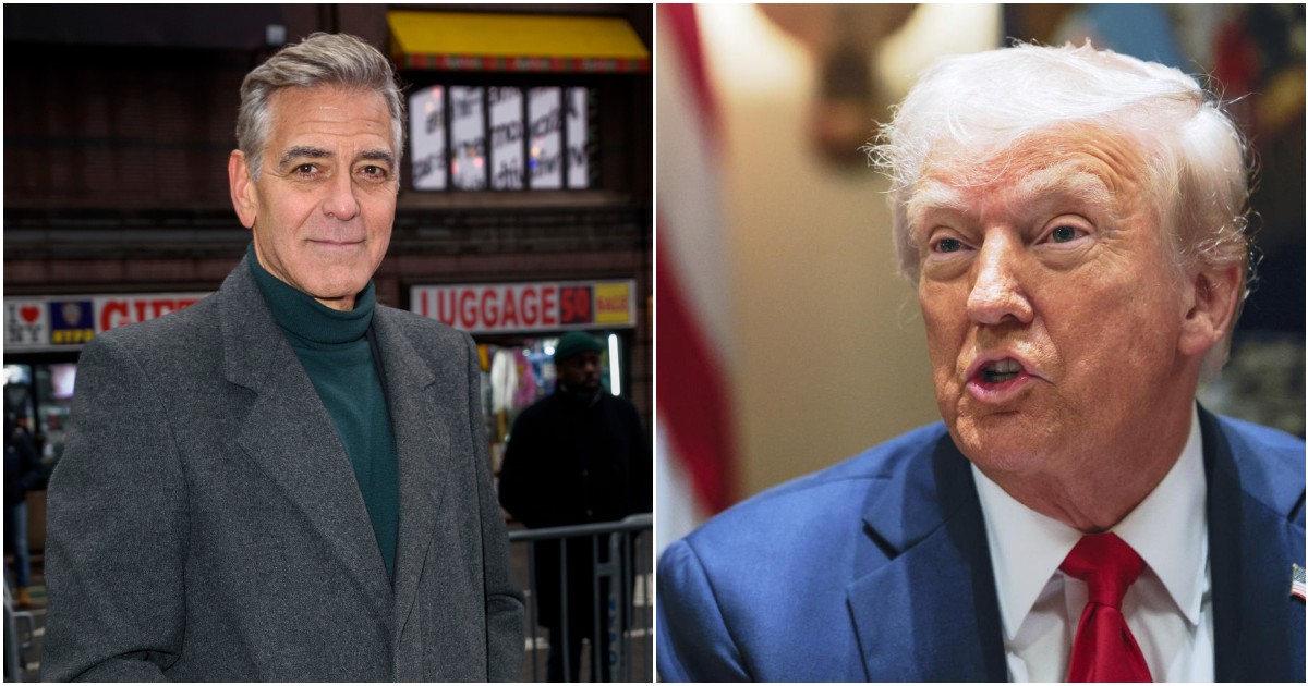 Trump Critica Clooney3A Un Conf