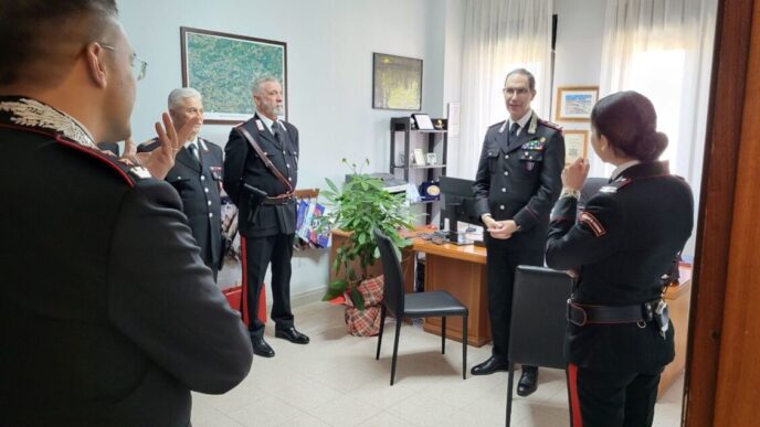 Visita Del Generale Marco Mini