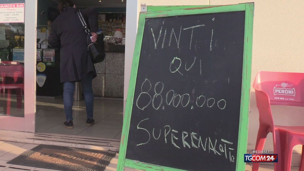 Vittoria Al Superenalotto3A Una