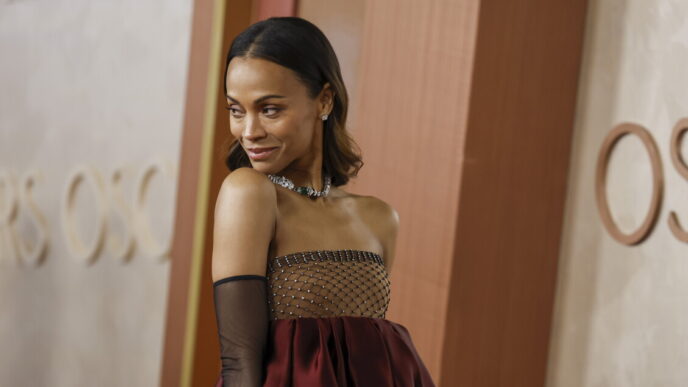 Zoe Saldana Vince L27Oscar Come