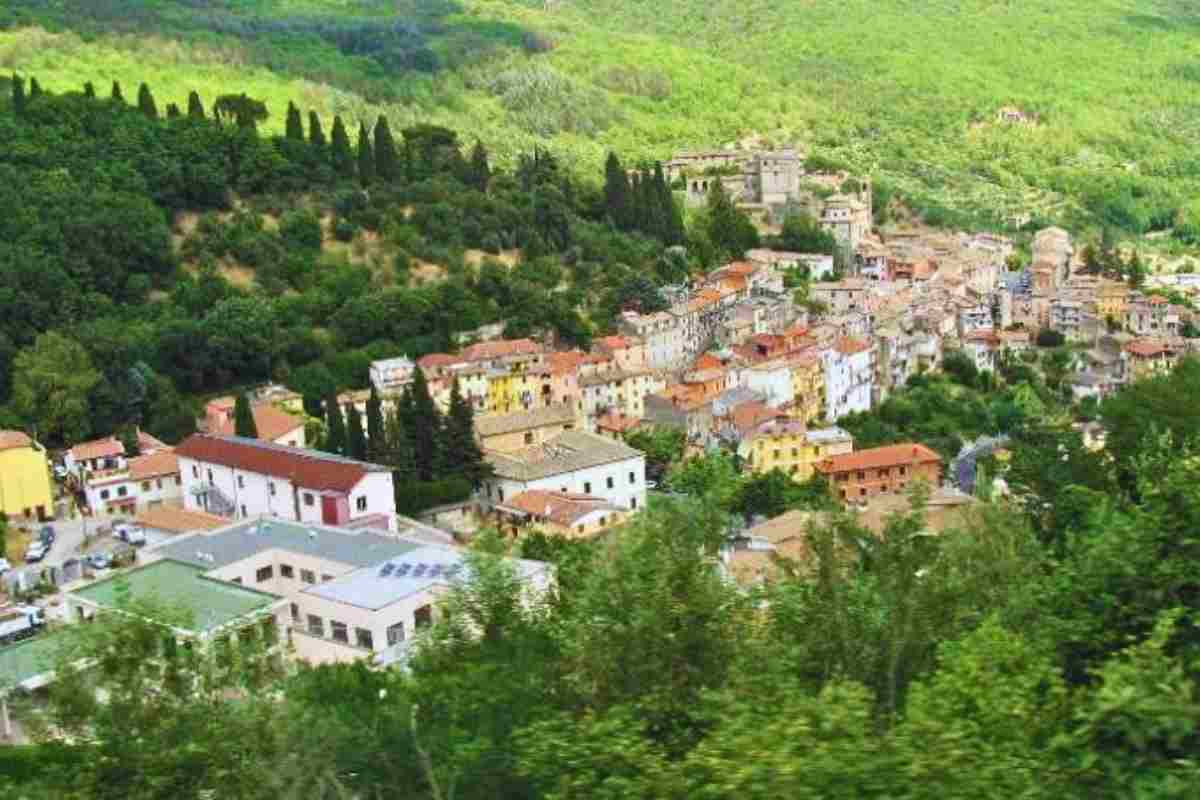 il bellissimo borgo di arsoli
