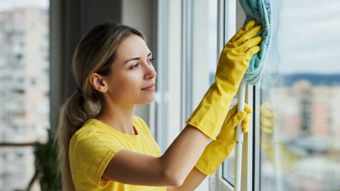 Il Trucco Per Pulire Perfettamente I Vetri