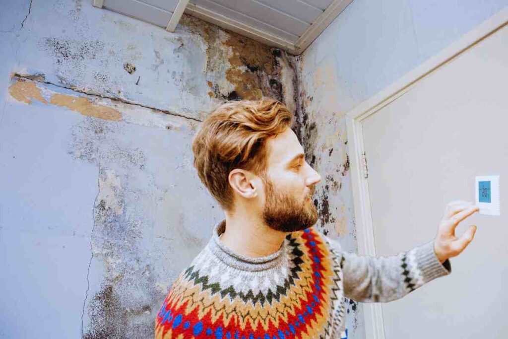 la temperatura della casa per combattere la muffa