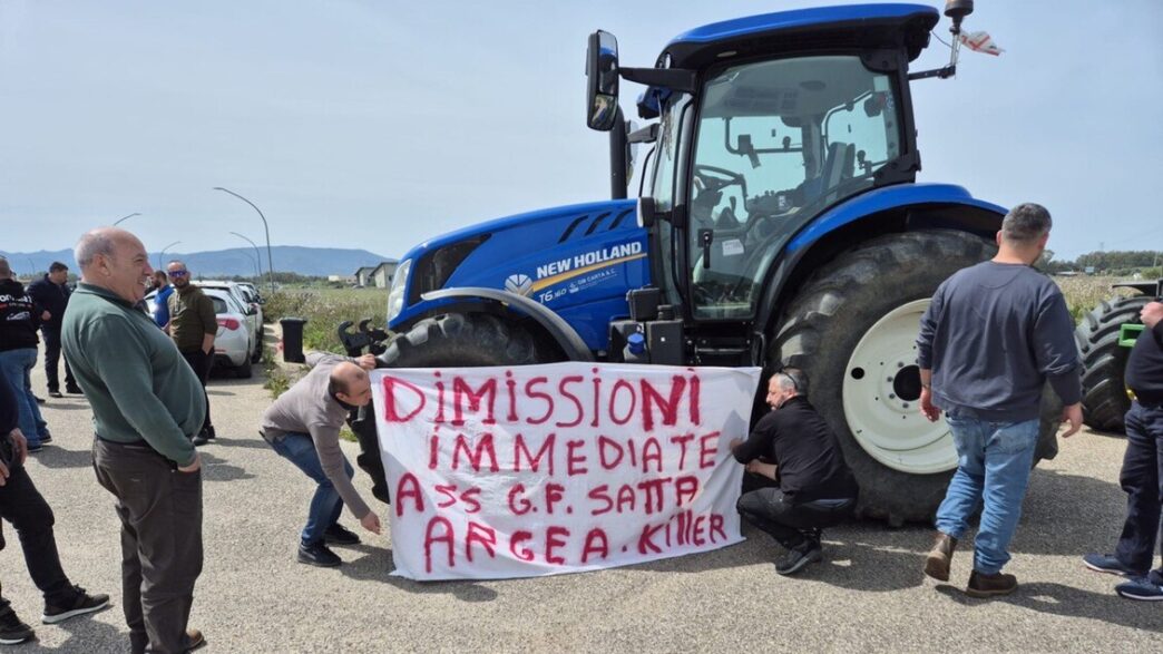 Agricoltori Sardi In Protesta