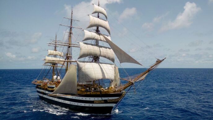 Amerigo Vespucci Fa Tappa A Ta