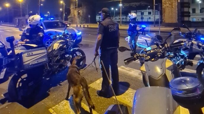 Arrestato A Napoli Spacciatore