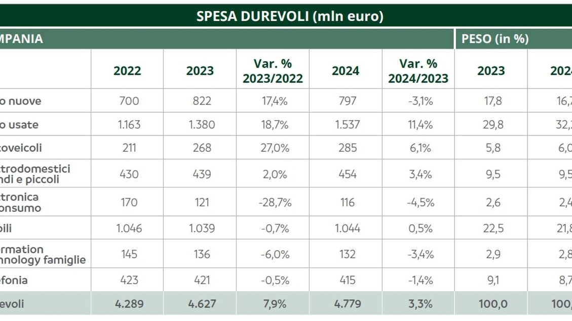 Campania3A Spesa In Beni Durevo