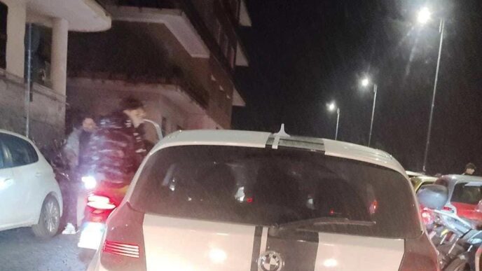Caos E Traffico Paralizzato Ne