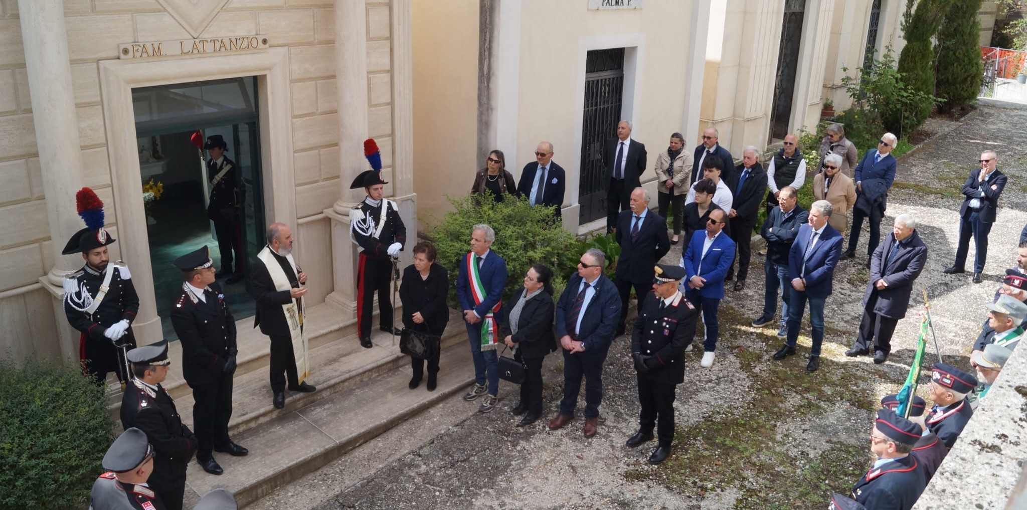 Cerimonia A Pacentro Ricorda I