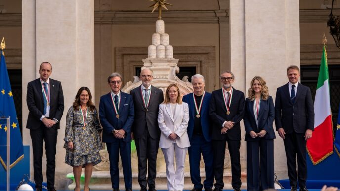 Cerimonia Di Premiazione Al Pa