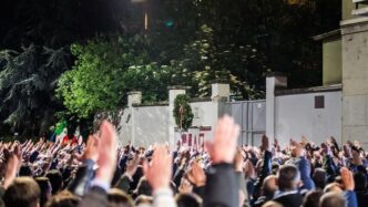 Corteo A Milano Per I 50 Anni