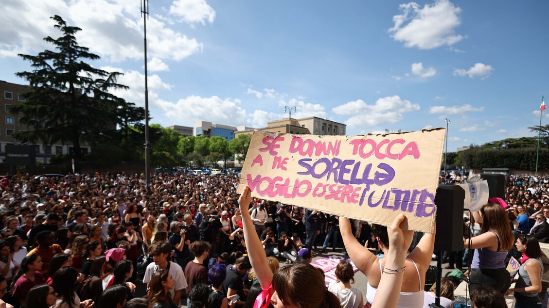 Corteo Di Protesta A Roma3A Gli