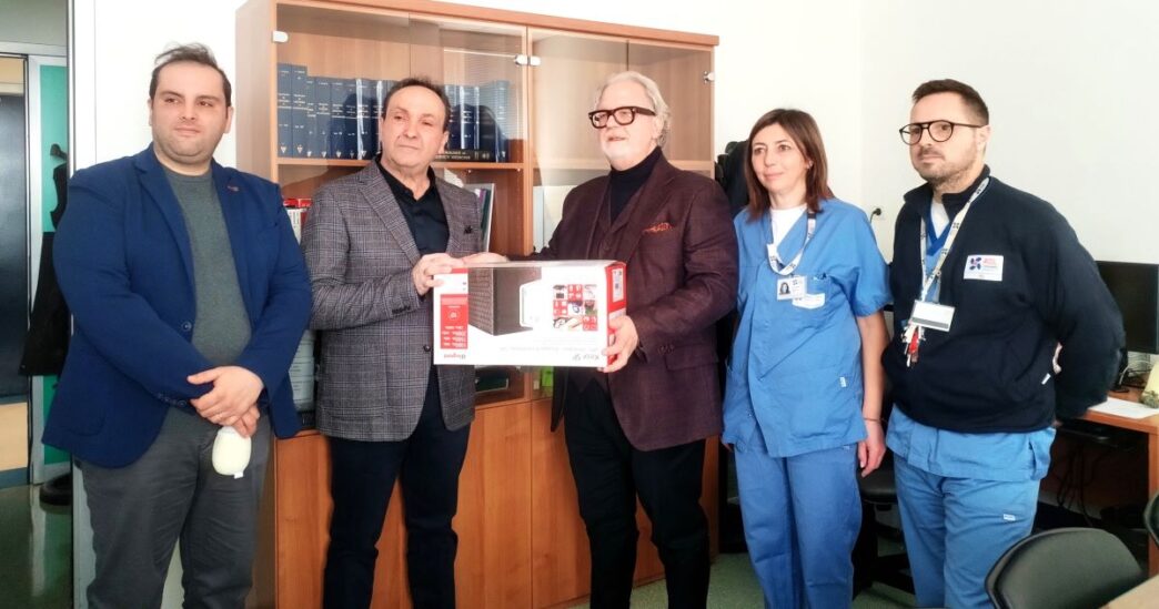 Donazione All27Ospedale Mazzini