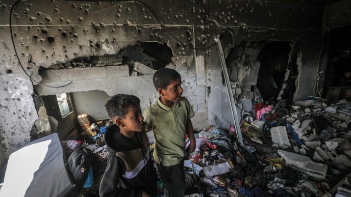 Due Attacchi Aerei In Gaza3A No