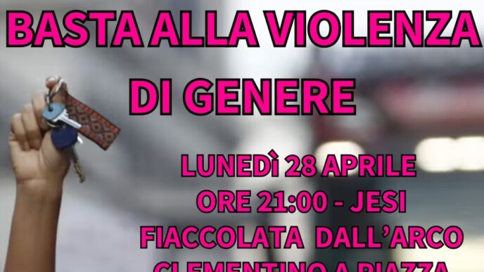 Fiaccolata A Jesi Contro La Vi