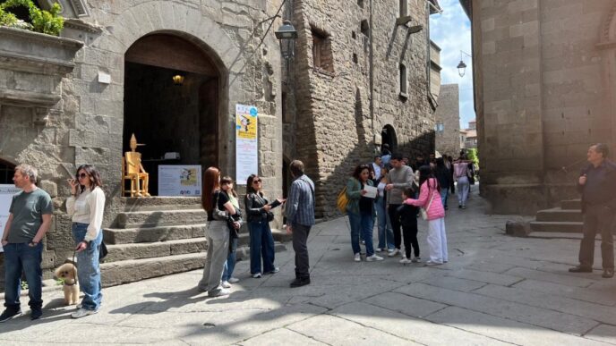Flessione Dei Visitatori Alla