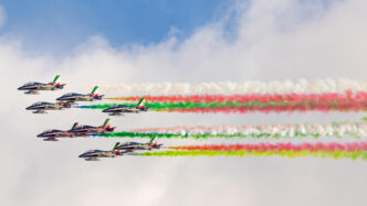 Frecce Tricolori3A Un Allenamen
