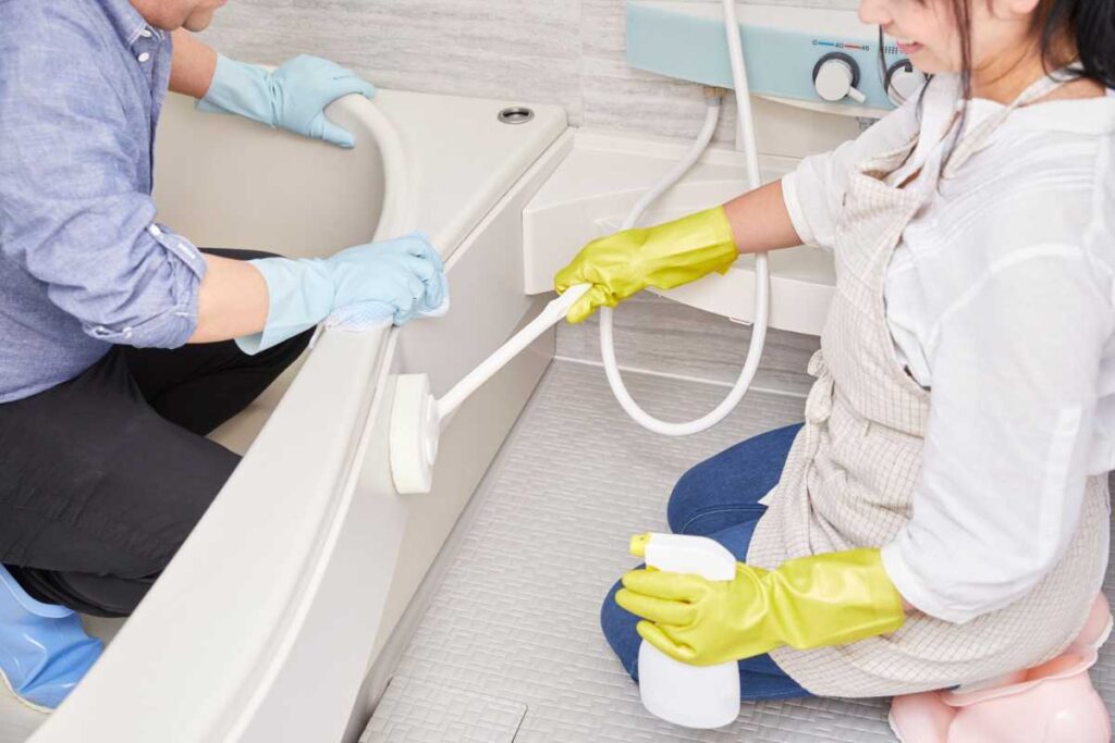 Igiene bagno farina fossile