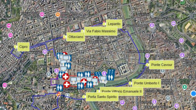Il Corteo Funebre Del Papa Da