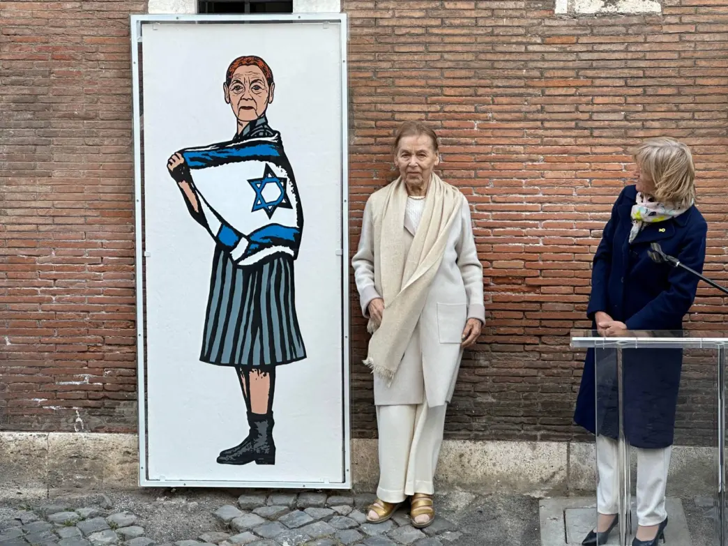 Il Murale Di Edith Bruck Trova