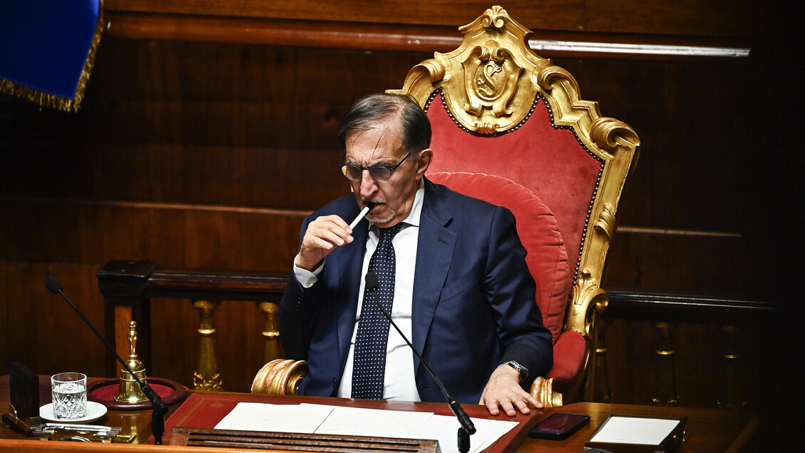 Il presidente del Senato La Russa parla della situazione sui dazi al