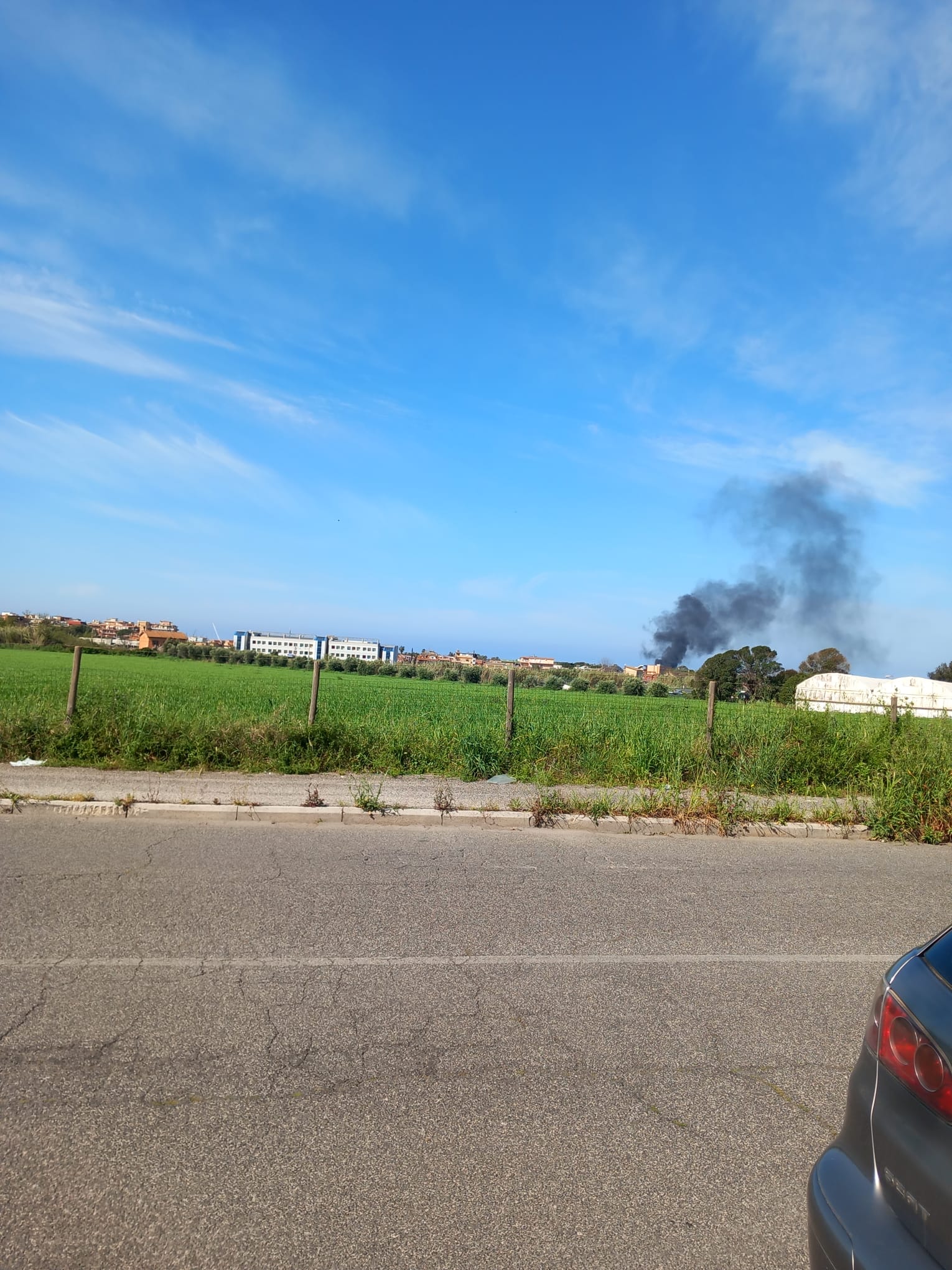 Incendio A Ladispoli3A Vasto Ro