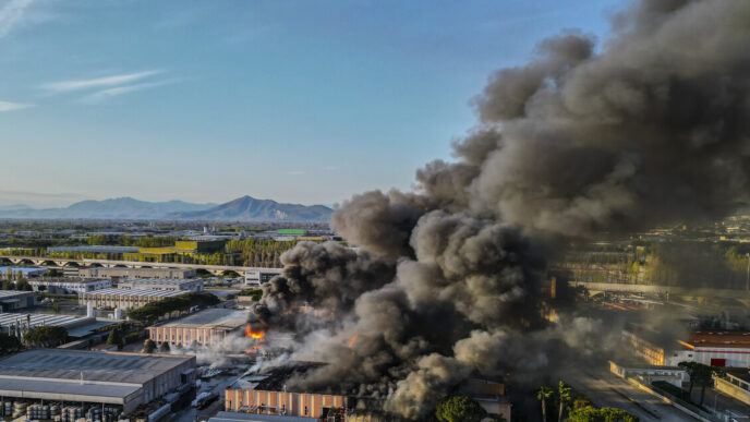 Incendio A Pascarola3A Allerta