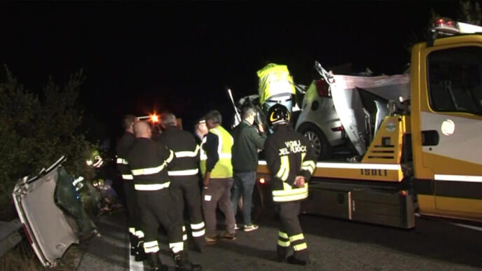 Incidente Mortale Nella Bergam