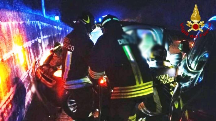 Incidente Stradale Sulla Salar