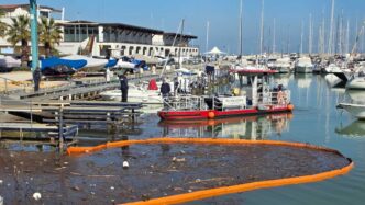 Intervento Di Pulizia A Marina