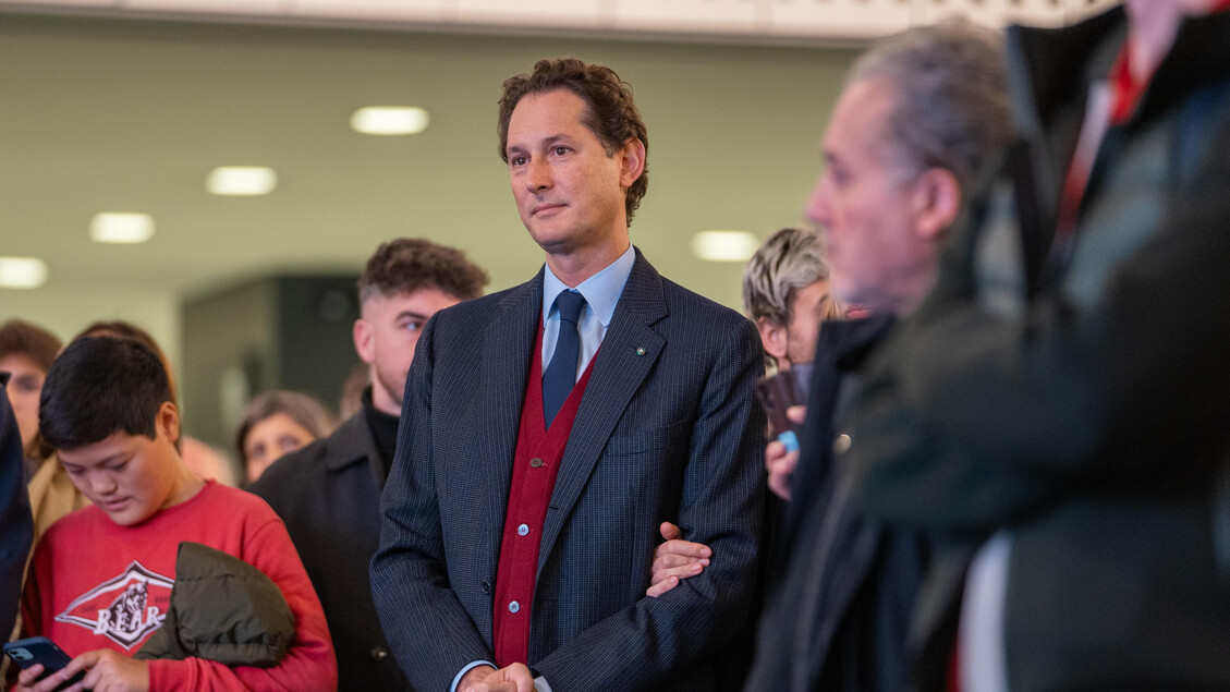 John Elkann Incontra Donald Tr