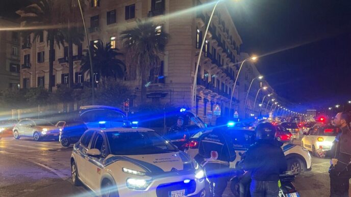 La Polizia Locale Di Napoli In
