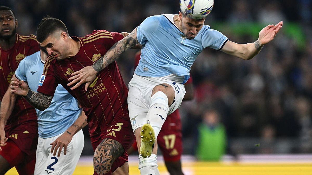 Lazio E Roma3A Un Derby Pieno D